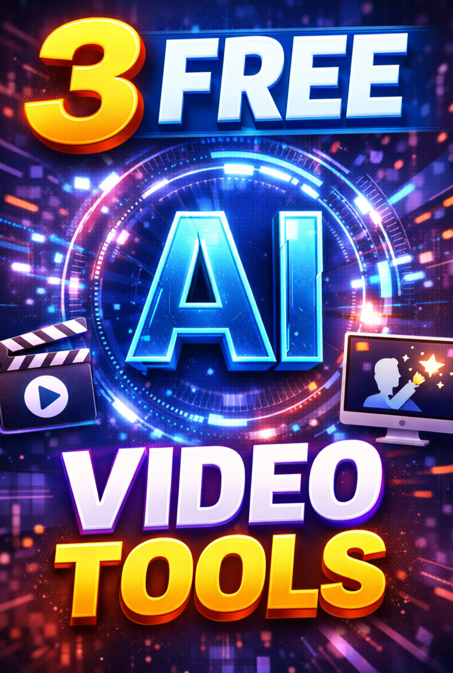 3 Free AI Video tools